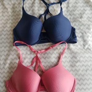 Two VS tee shirt bras